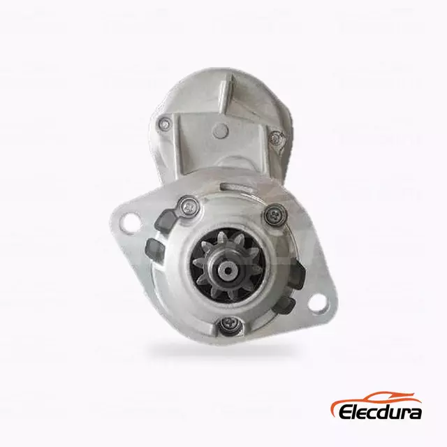 3900644 Komatsu S6D102 Starter Motor Wholesale 24V 10T, Drive-End Front View