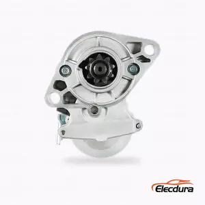 128000-7710 Honda D16A7 Starter Motor Wholesale Supplier, Drive-End Front View