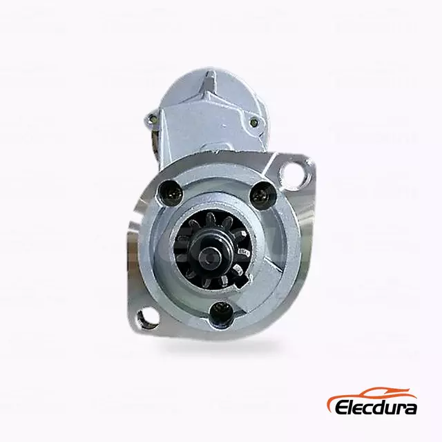 024000-0030 Komatsu 4D95 Starter Motor Wholesale, Drive-End Front View