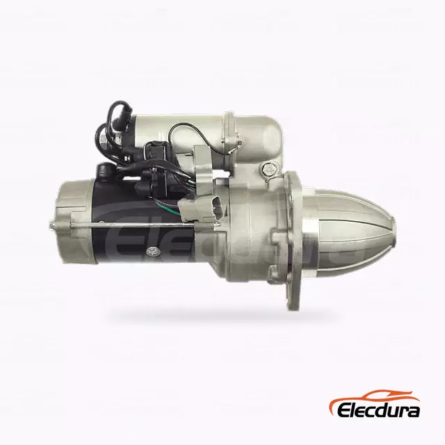 6008133380 Komatsu PC200-3 Starter Motor Wholesale, Complete Side View