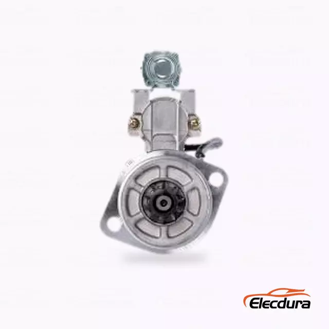 10875 Mitsubishi S6K Caterpillar starter motor drive-end view