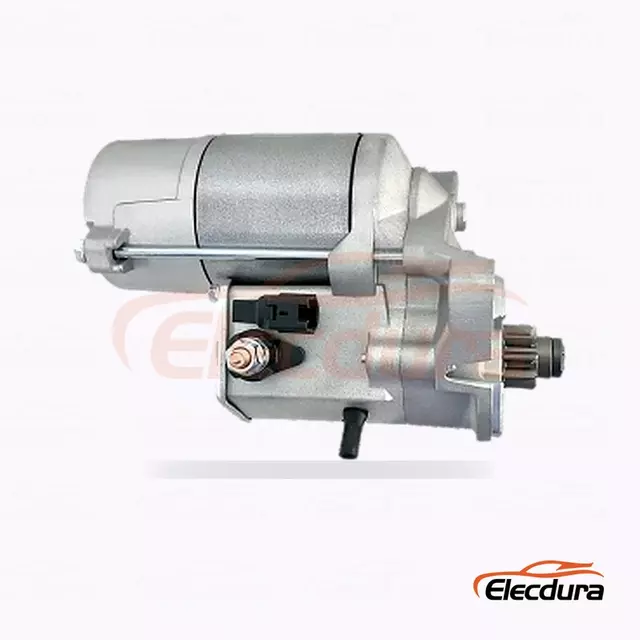 228000-3040 Kraftig startmotor, 12V 2,0kW 9 t&auml;nder, komplett sidovy