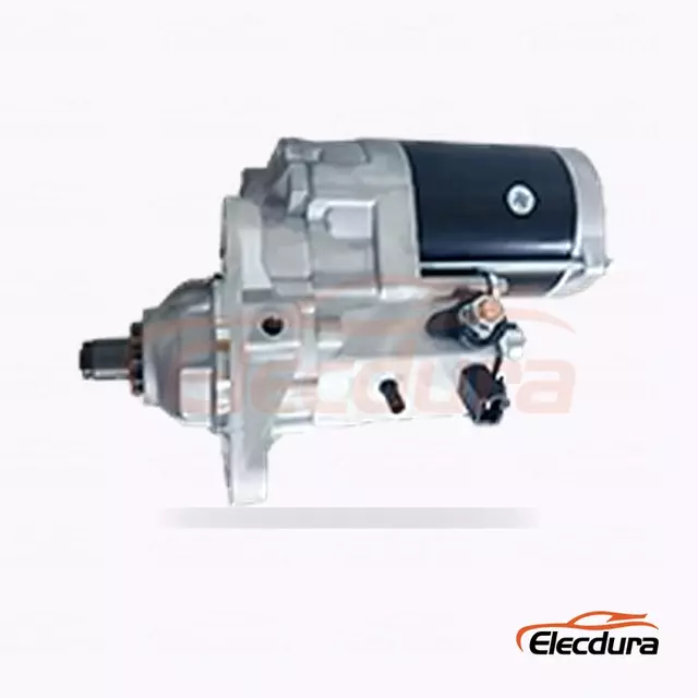 228000-5612 Zař&iacute;zen&iacute; pro konstrukci skř&iacute;ně Start&eacute;r, 24 V 7,5 kW, 10 zubů, pohled na zadn&iacute; termin&aacute;l