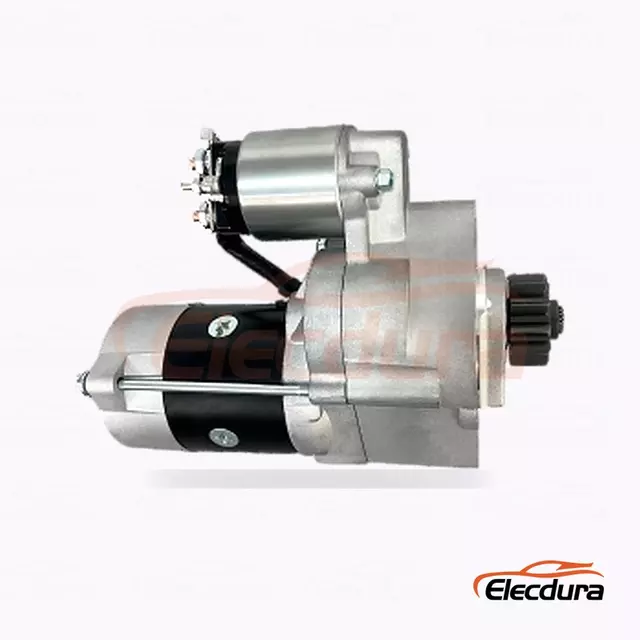 23300 5X00B Nissan startmotor, 12V 2,2kW 11 t&aelig;nder, komplet set fra siden