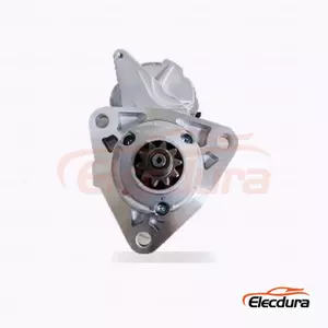 300N10464 New Holland Starter Motor, 12V 232kW 10 Teeth, Complete Side View
