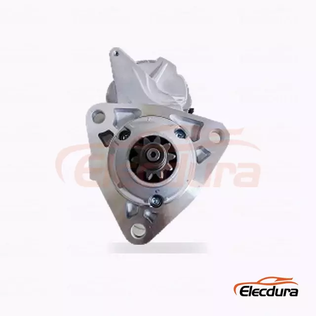 300N10464 New Holland Starter Motor, 12V 232kW 10 Teeth, Complete Side View