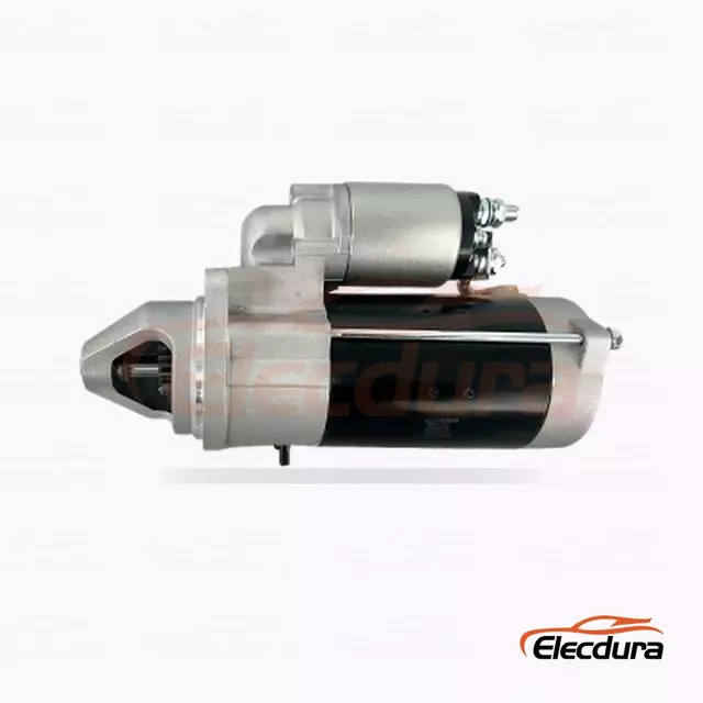 S0610S Motor de Arranque Tipo Bosch para Audi VW, 12V 1.4kW 9 Dientes, Vista Lateral Completa