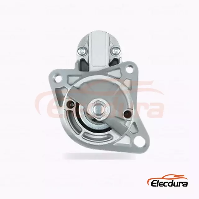 23300-HA00A M0T80081 Стартер Mazda Nissan, 12 В, 1,0 кВт, 8 зубьев, вид сзади
