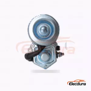 0001109035 Perkins 100 and 400 Series Starter Motor, 12V 2.0kW 9 Teeth, Complete Side View