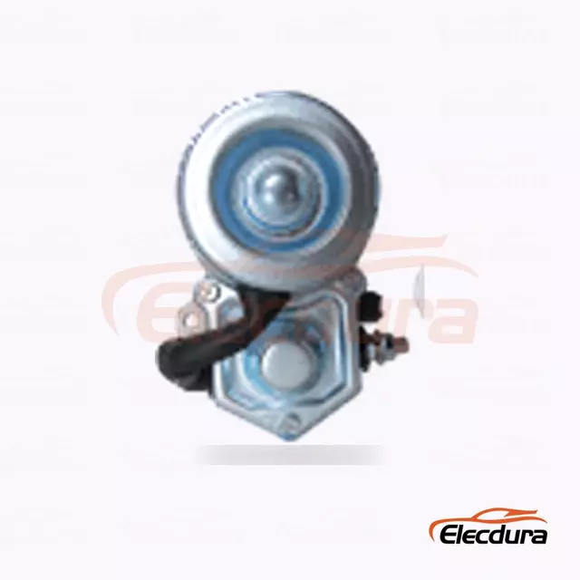 0001109035 Perkins 100 and 400 Series Starter Motor, 12V 2.0kW 9 Teeth, Complete Side View