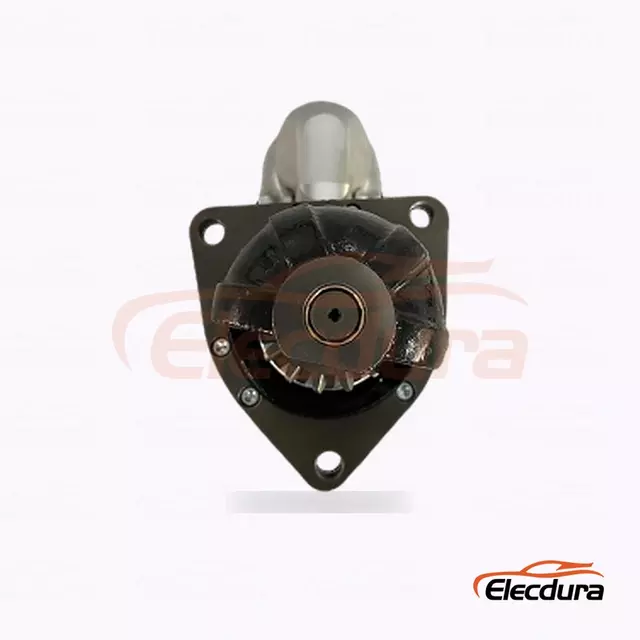 3776600200 Mitsubishi S12R S16R Start&eacute;r Velkoobchod, pohled zepředu na hnac&iacute; konec