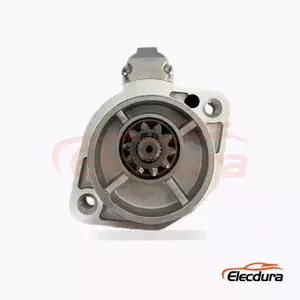 36100-4A020 Hyundai Starter Motor, 12V 2.2kW 10 Teeth, Complete Side View