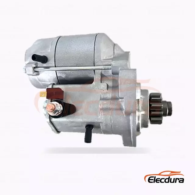 36100-4X901 Kia Starter Motor, 12V 2.00kW 12 Teeth, Rear Terminal View