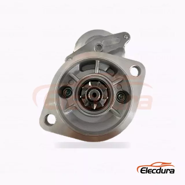 8-97112-865-2 Isuzu C240 and 4JB1 Diesel Starter Motor, 12V 2.0kW 9 Teeth, Complete Side View