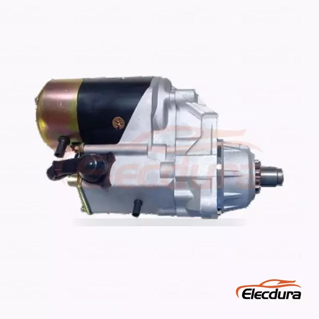 428000-5940 Dodge Ram 2500 dan 3500 Truck Starter Motor, 12V 2.7kW 13 Gigi, Tampak Samping Lengkap