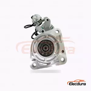 M008T63171 Volvo heavy Truck using the Starter Motor, 24V 5.0kW 10 Teeth, Complete Side View