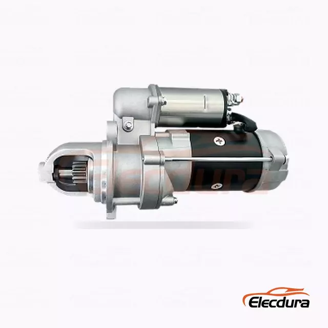 50-8424 헤비듀티 스타터 모터, 24V 4.5kW 12톱니, 후면 단자 보기