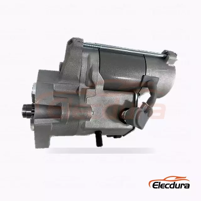 5035102AB Dodge Starter Motor, 12V 2.0kW 10 Teeth, Rear Terminal View