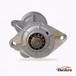1C2Z-11000-AA Heavy-Duty Starter Motor, 12V 3.0kW 12 Teeth, Complete Side View