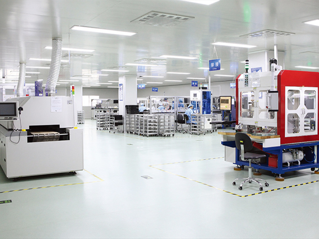 Fan clutch manufacturing workshop and testing equipment