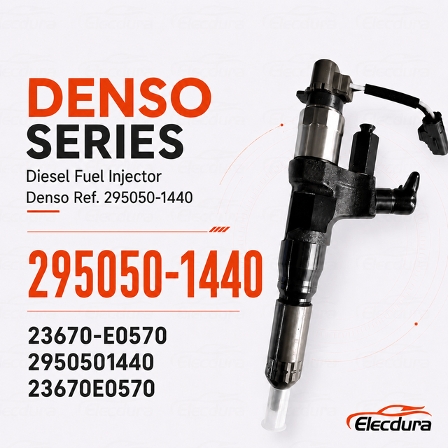 Denso Ref. 295050-1440 diesel injector for OE 23670-E0570 matching