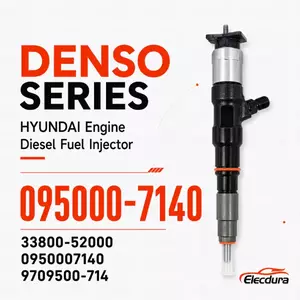 095000-7140 common rail diesel injector for Hyundai D4GA engine
