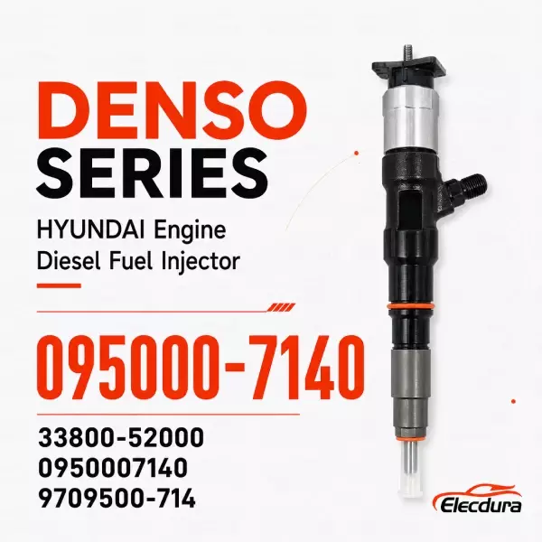 095000-7140 Common-Rail-Dieselinjektor f&uuml;r Hyundai D4GA-Motor