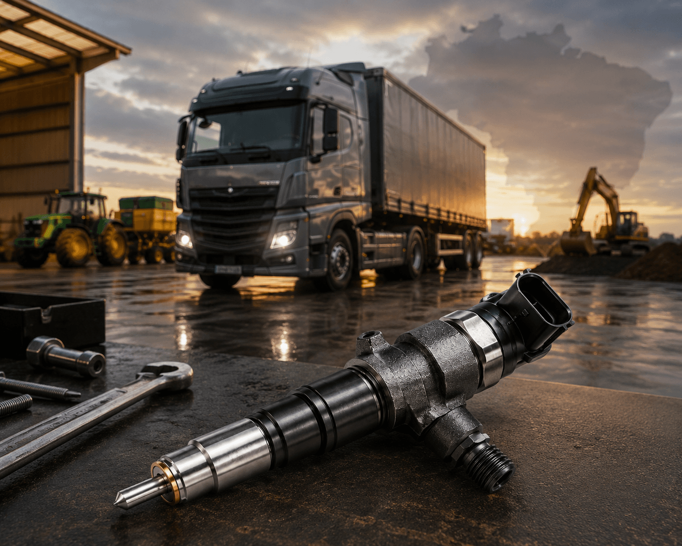 Brazil heavy-duty aftermarket diesel injector demand for trucks and machinery.png