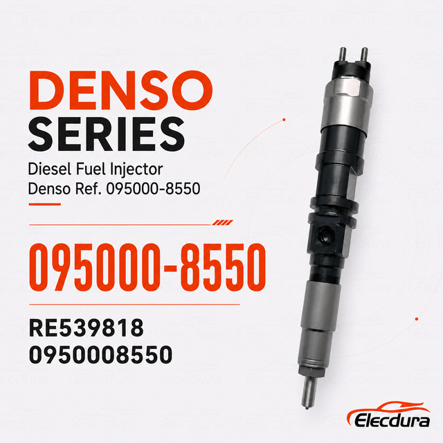 Denso Ref. 095000-8550 Injetor diesel para correspond&ecirc;ncia RE539818