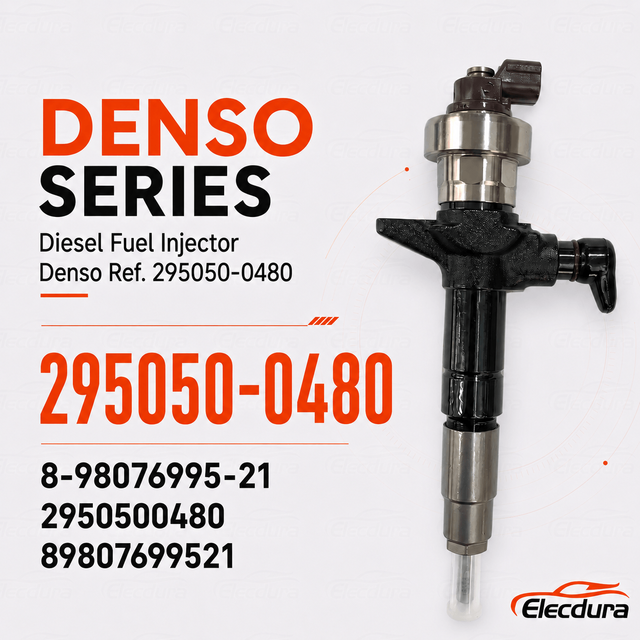 295050-0480 Common Rail Diesel Injector for ISUZU 4JJ1