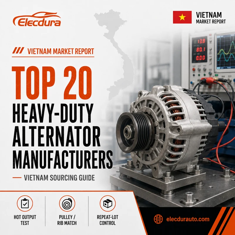 Top 20 Heavy-Duty Alternator Manufacturers in Vietnam
