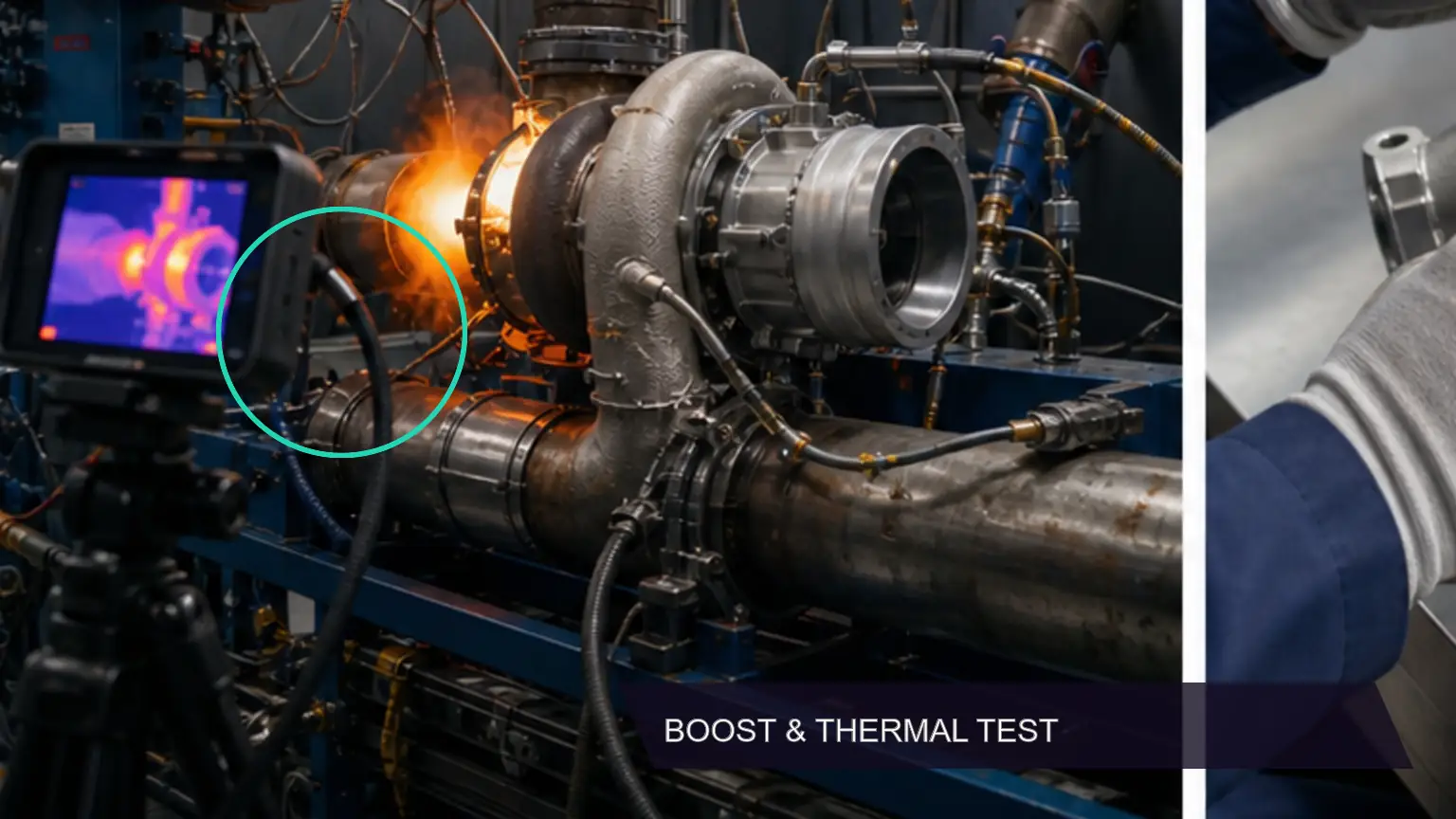 Heavy-duty turbocharger units compared by application geometry and visible interfaces for buyers serving UAE