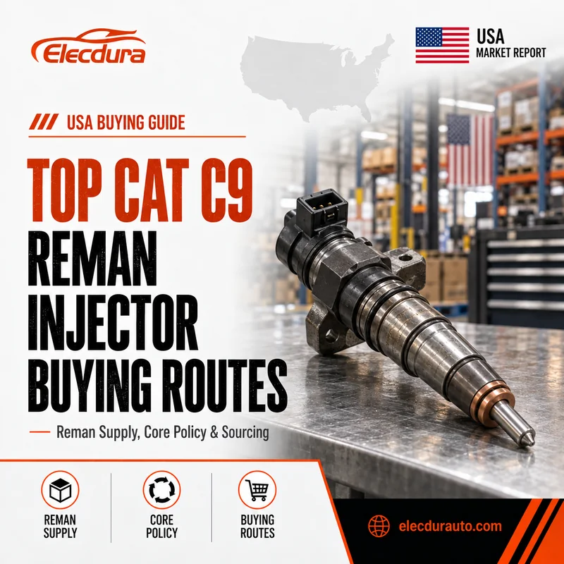 Top Cat C9 Reman Injector Buying Routes in the USA