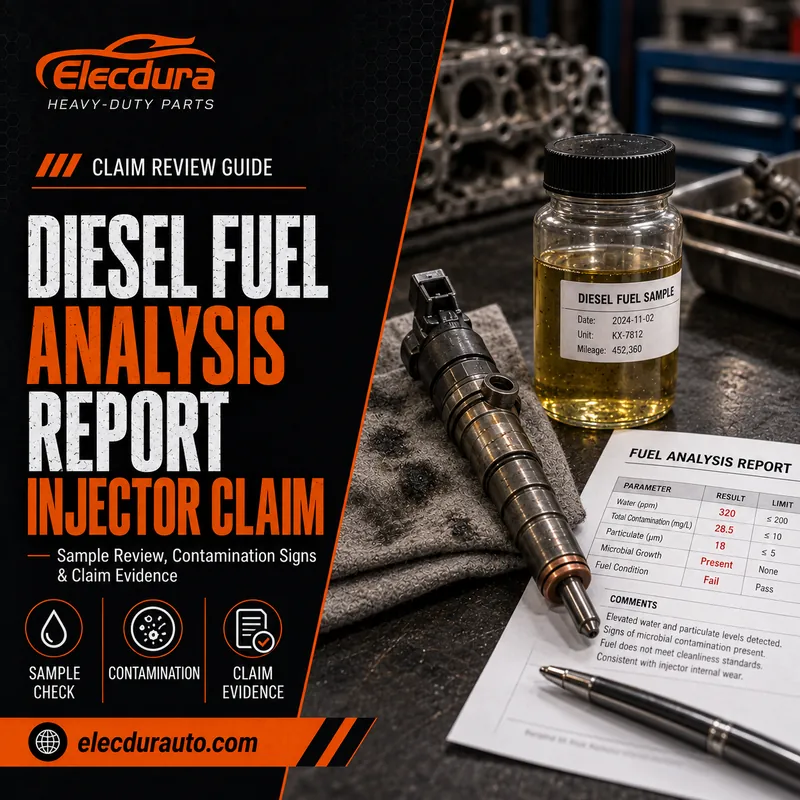 Diesel Fuel Analysis Before an Injector Claim: What a Sample Can Prove