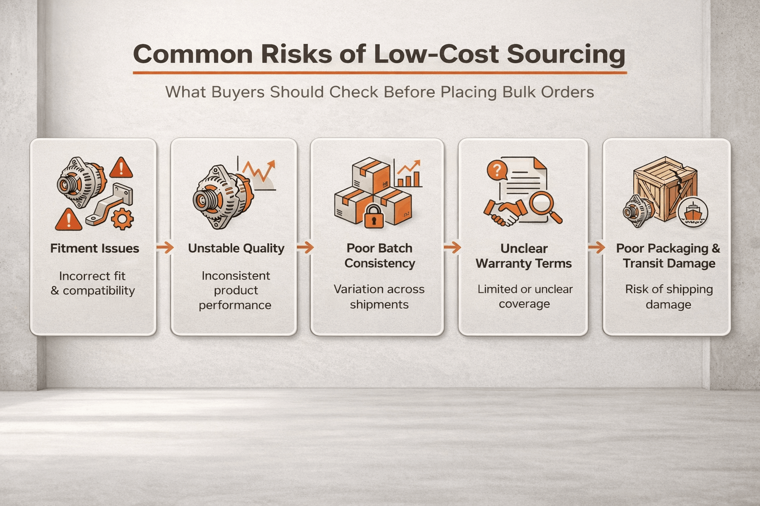 Common Risks of Low-Cost Supply
