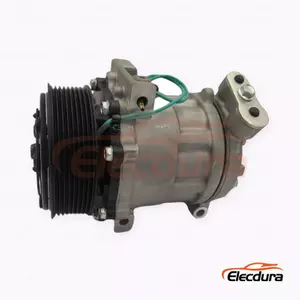 7H13 24V 8PK 119 mm Heavy-Duty A/C Compressor for XCMG crane / CAMC truck application