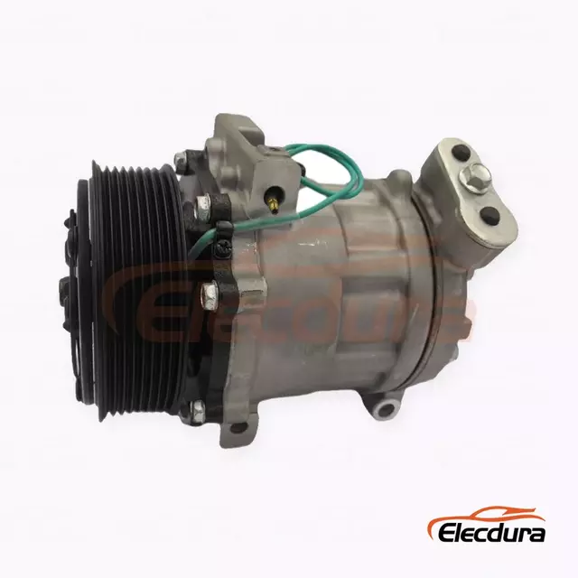 7H13 24V 8PK 119 mm Heavy-Duty A/C Compressor for XCMG crane / CAMC truck application