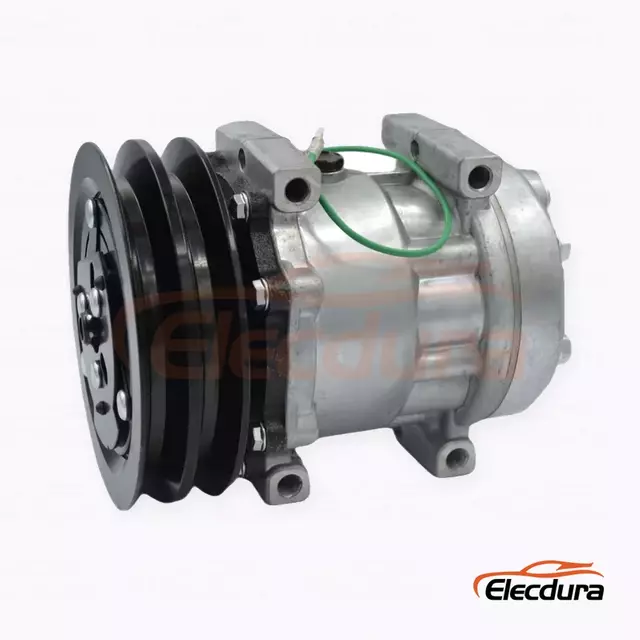 7H13 24V B2 150 mm Heavy-Duty A/C Compressor for Kato second-generation crane application