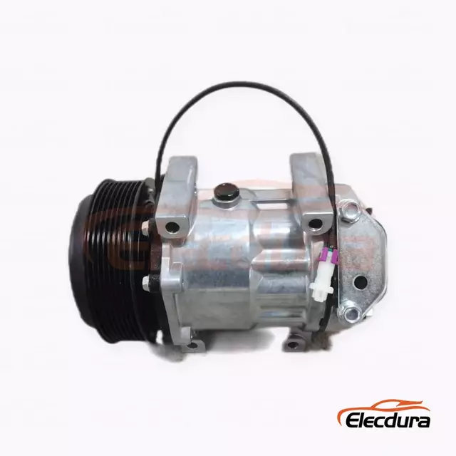 7H15 24V 8PK 132 mm Heavy-Duty A/C Compressor for Sunward wide-body mining truck