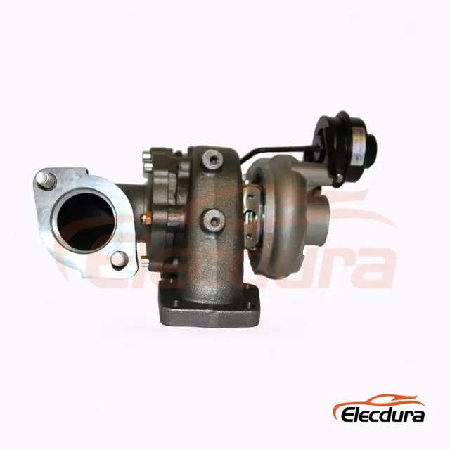 Elecdura TF035HL2 Turbocharger 49135-02652 OE MR968080 complete assembly compressor and turbine housing view