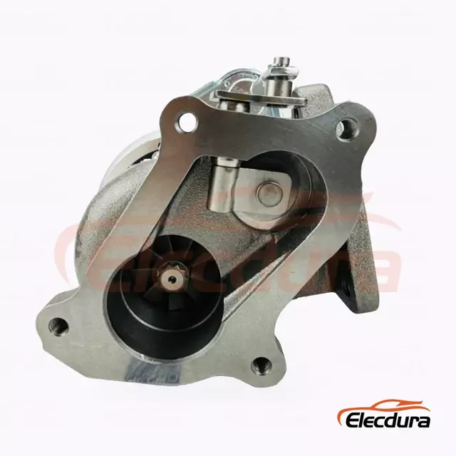Elecdura CT12B Turbocharger 17201-67040 OE 17201-67040 complete assembly compressor and turbine housing view