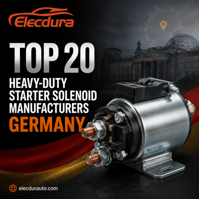 Top 20 Heavy-Duty Starter Solenoid Manufacturers in Germany