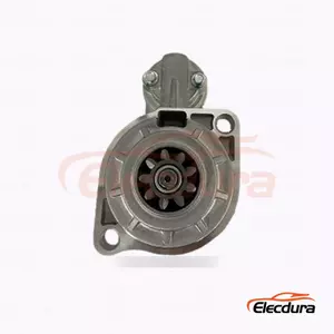 UD13988S Kubota Starter Motor, 12V 2.00kW 9 Teeth, Complete Side View