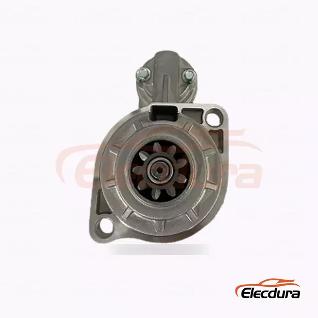 D&eacute;marreur Kubota UD13988S, 12 V, 2,00 kW, 9 dents, vue lat&eacute;rale compl&egrave;te