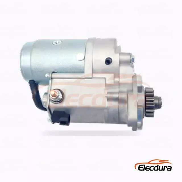 STY0001WA Cummins A2300 Engine in Doosan Starter Motor, 12V 2.0kW 15 Teeth, Rear Terminal View