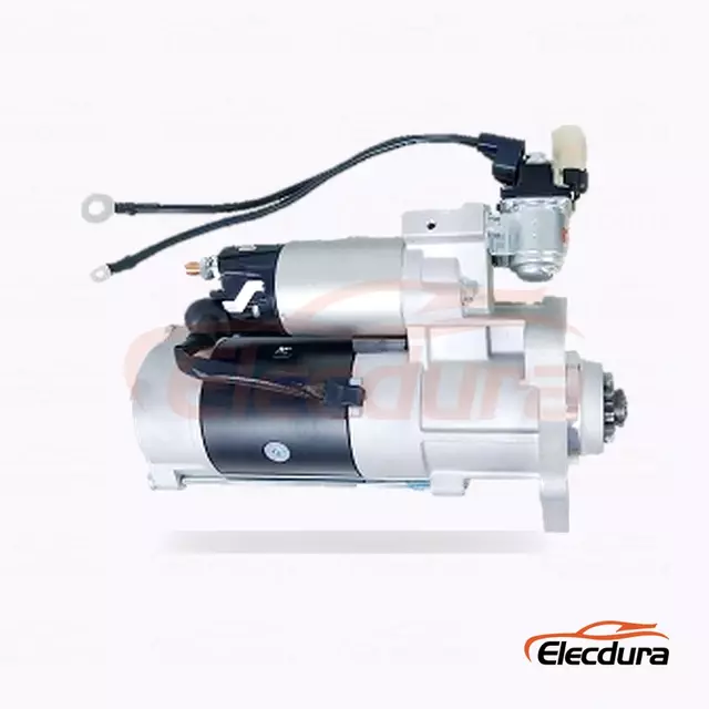 Motor de pornire CW de tip Mitsubishi 12 V 3,0 kW 11 dinți, vedere la terminalul din spate