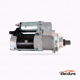 Heavy-Duty 12V 3.3kW 10 Teeth CW Variant A Starter Motor, Complete Side View
