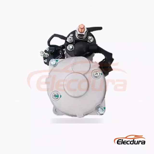 Motor Starter CW Tugas Berat 12V 3kW 10 Gigi, Tampilan Terminal Belakang