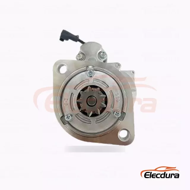 S13-551 日立型スターターモーター、12V 2.5kW 9 歯、全体側面図