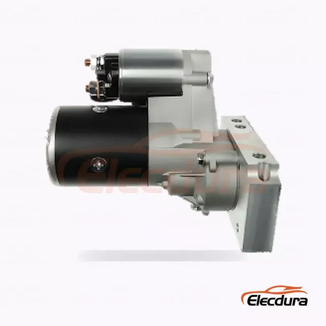 D&eacute;marreur de type Hitachi UD302015, 12 V, 1,4 kW, 9 dents, vue du terminal arri&egrave;re